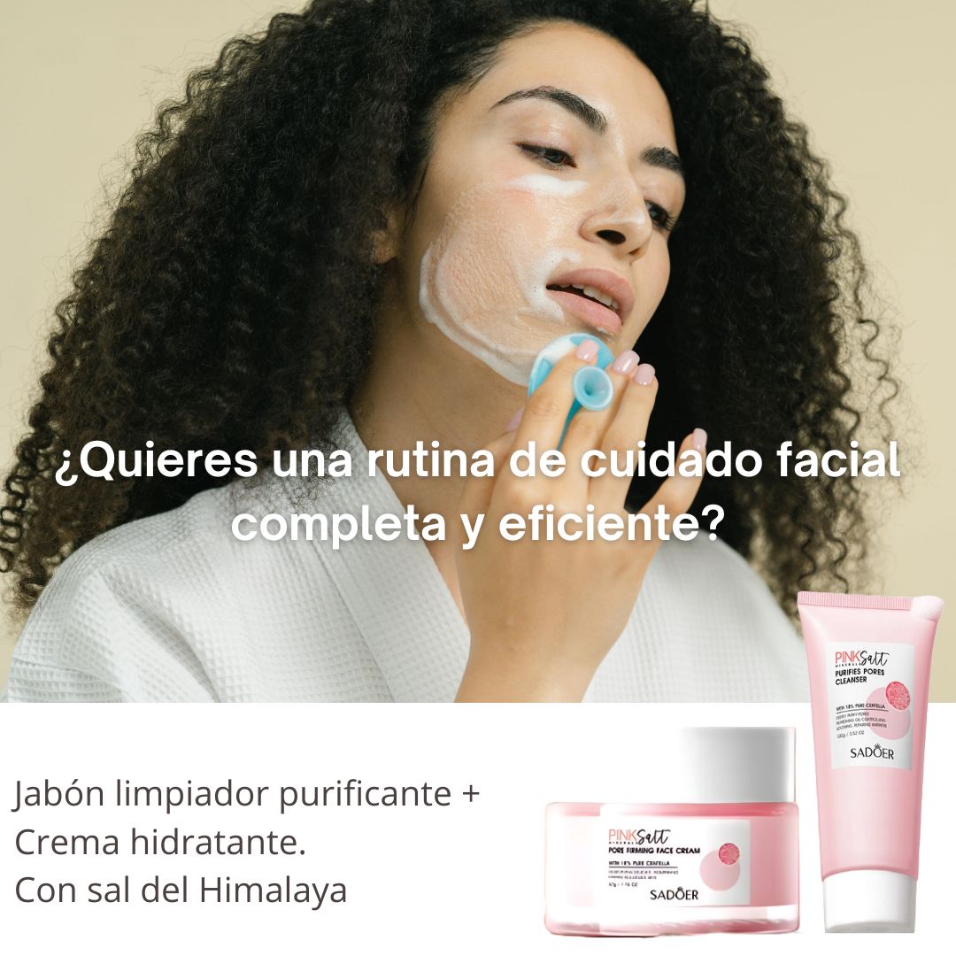 Crema Hidratante + Jabón Limpiador de Poros